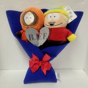 South Park Plush Bouquet Kenny Cartman BFF Valentine Gift Collectible Toy NWT